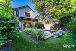 Pool 4BR 3BA Sleeps 8 w Patio Grill by Austin Vacay